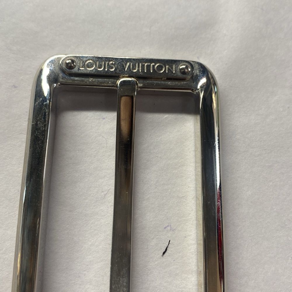 Louis Vuitton Men's Damier Black Checkered Belt - Picture 4 of 6
